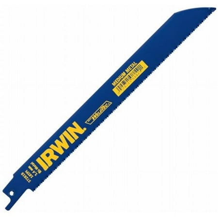 UPC: 0024721086723 | Irwin WeldTec 8 in. Bi-Metal Reciprocating Saw Blade 18 TPI 1 pc.