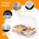 thumbnail image 5 of Contenedores para bocadillos para niños pequeños y niñas Contenedores para bocadillos con 10 compartimentos ajustables Caja para bocadillos para comidas de viaje Portátil Fácil de usar y limpiar, 5 of 8