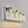 thumbnail image 4 of Artika Bubble Cube 4-light Integrated LED Vanity Light Chrome, 4 of 10