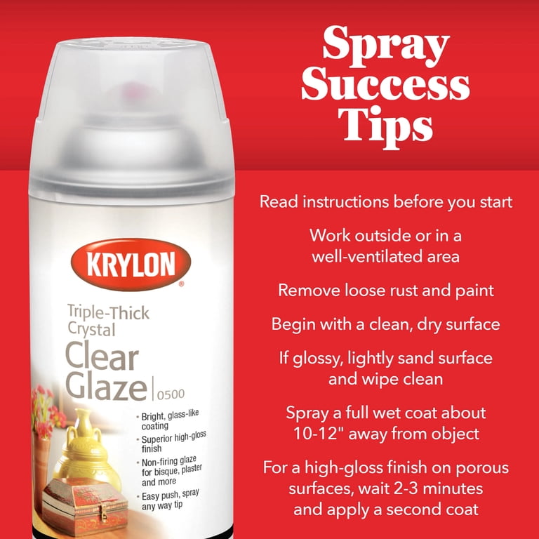 Krylon K01311007 Krylon Matte Finish Clear 11 oz Spray Paint, Multi-Surface, (1 Piece, 1 Pack)