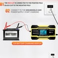 Battery Charger,12V and 24V 10Amp Automotive Smart Charger for Car