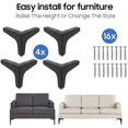 thumbnail image 2 of Patas de muebles, 2 of 5