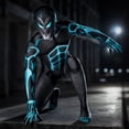 thumbnail image 5 of Anime Cosplay Costume Jumpsuit Outfit Anime Costume Bodysuit Uniform Halloween Men, 5 of 9