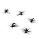thumbnail image 4 of 5pcs Moscas Secas Flotas Alicientes Pesca Simulación Atrapar Gran Pescados Baitcast, 4 of 6