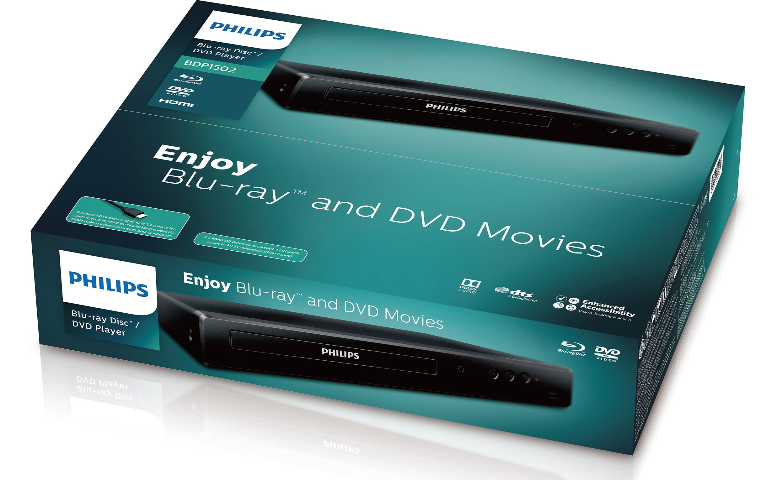 Philips Blu Ray And Dvd Player p1502 F7 Walmart Com Walmart Com