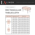 thumbnail image 4 of LA Linen TCpop60x84_TaupeP13 LA Linen Polyester Poplin 60 by 84-Inch Rectangular Tablecloth, Taupe, 4 of 4