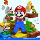 thumbnail image 1 of Xinz Super Mario Bros DIY Figuras Bloques de construcción de conexión Big Mario 30/50cm Mini ladrillos Juguetes para la decoración de la tienda del hogar, 1 of 5