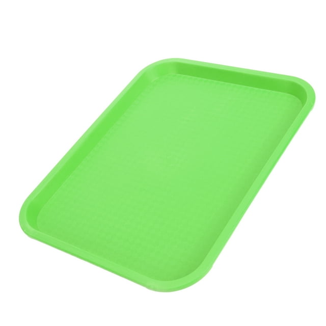 Fast Food Tray Pp Fast Food Plate Rectangular Fall Thickened Chinese Non Slip Small Rectangle Tray Home Dinner Plate Fruit Plate for Serving Trays