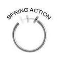 thumbnail image 2 of Non-Piercing Dangling Star Spring Hoop Belly Clip, 2 of 2