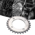 thumbnail image 1 of Electric Bike Chain Sprocket, Stable Power Transmission Electric Scooter Chainring 28 Tooth Nondeformable  For Mechanical Power Conversion, 1 of 8