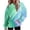 Green, variant on Bovemsi Sweatshirt for Women Large Hoodie With Gradient Print Plus Size Long Sleeved Sweater Pullover Autumn Pocket Clothes Comfort Hoodie