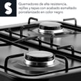 thumbnail image 4 of SIGNA Parrilla De Gas Con 4 Quemadores Estufa Empotrable Acero Inoxidable 50 Cm Parrilla Empotrable Perillas Reguladoras Quemador De Gas Resistente, 4 of 9