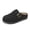 Black, variant on Pennysue Women Clogs Slip On Suede Mule Shoes Buckle Arch Support Comfortable Casual House Slippers Outdoor Work