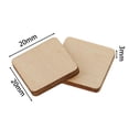 thumbnail image 3 of 30 placas cuadradas de madera MDF sin terminar en blanco para pintar y dibujar (20 x 20 mm) 20x20mm 30 Piezas, 3 of 9