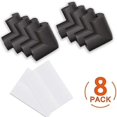thumbnail image 3 of [8 Pack] Table Corner Protector, Soft Foam Corner Protector Baby Safety Right Angle Anti-Shock Corner Protector for Tables and Any Sharp Furniture(No, 3 of 4