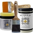 thumbnail image 2 of Retique It Chalk Furniture Paint by Renaissance DIY, 6 Piece Set, 22 Old Linen, 32 Ounces, 2 of 15