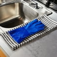 thumbnail image 4 of Juvale Dishwashing Gloves - Small, Blue, Snug Fit, Pack of 2 - Heavy Duty Rubber for Dishwashing & Kitchen Cleaning - Waterproof & Reusable Rubber Cleaning Gloves for Home, 4 of 10