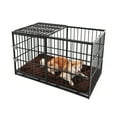 thumbnail image 5 of Jopath 61" Extra Large Heavy Duty Dog Crate Dog cage Strong Metal Dog Kennels and Pens Crates for Large Dogs, 5 of 9
