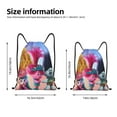 thumbnail image 2 of Zufioo Sac de Sport Imprimé Groupe de Trolls Sac de Gym à Ficelle Lavable en Machine Sac à Dos à Ficelle pour Hommes Femmes-Moyen, 2 of 6