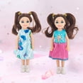 thumbnail image 5 of ONEST 10 Sets 5 Inch Mini Doll with Doll Clothes Party Grown Outfits Doll Accessories for Kids, 5 of 5
