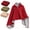 Red 59 X 31 in, variant on 2027 Portable Heated Blanket Cordless, USB Electric Heated Shawl Wrap & Poncho for Women with 3 Heating Levels – 59”×31” for Home, Travel & Camping