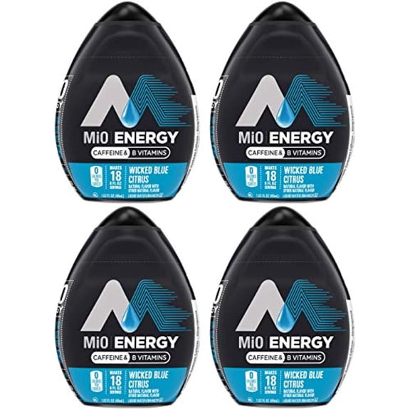 Mio Energy Wicked Blue Citrus (Pack Of 4)