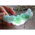 thumbnail image 6 of Certified Green Burma Natural A Jade jadeite Pendant Monkey Lotus Flower Leaf Necklace 650848 TN, 6 of 11