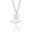thumbnail image 1 of Funny Doodle necklace Silver Silver---Product code 39303, 1 of 4