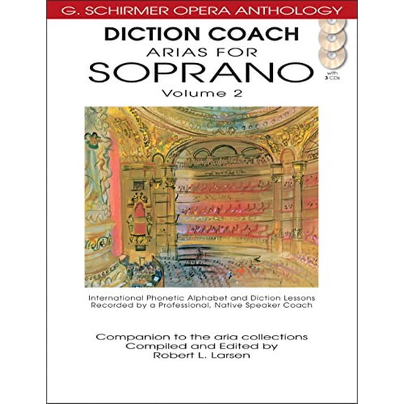 Pre-Owned Diction Coach - Soprano, Vol. 2 Book/Online Audio (Diction Coach - G. Schirmer Opera Anthology)