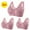 Hot Pink, variant on Jacenvly Womens Sports Bras Print Light Breathable Bralettes for Women Woman'S Lace Breathable Bra Underwear No Rims Hot Pink