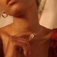 thumbnail image 4 of GDCOIN Red Heart Neckalce 14K Gold Plated Valentines Day Gifts Jewelry, 4 of 9
