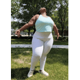 thumbnail image 2 of Plus Size Women Casual Crop Top/ Tie-able Crop top/ Women Shirt/ Plus Size clothing/ 1XL 2XL 3XL 4XL 5XL/ Plus Size Loungewear/ Officewear women, 2 of 7