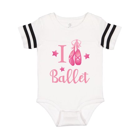 

Inktastic I Love Ballet Gift Baby Girl Bodysuit