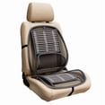 thumbnail image 2 of Cooling Silk Car Seat Cushion Set – Breathable Ergonomic Massage Pad with Adjustable Straps, Stain-Resistant Auto & Office Chair Cover for Summer, 2 of 9