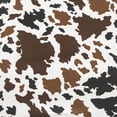 thumbnail image 3 of 6-Piece Brown & White Cowhide Comforter Set Queen Size, 3 of 6