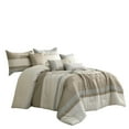 thumbnail image 2 of HGmart Luxury 7-Pieces Brown Bed in a Bag, Queen, 2 of 5
