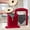 Red, variant on PWOTUD Bread Cutter, Portable Removable Bread Bagel Slicers, Bagel Cutter Every Toaster, Fast & Precise Cutting, Minimal Mess Easy Cleanup, User Friendly Ergonomic Design