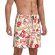 thumbnail image 2 of Fotbe Firefighter Icons Pantalones Cortos de Pijama para Hombre, Ropa de Dormir, Pantalones de Pijama Cortos para Hombre-XX-Large, 2 of 6