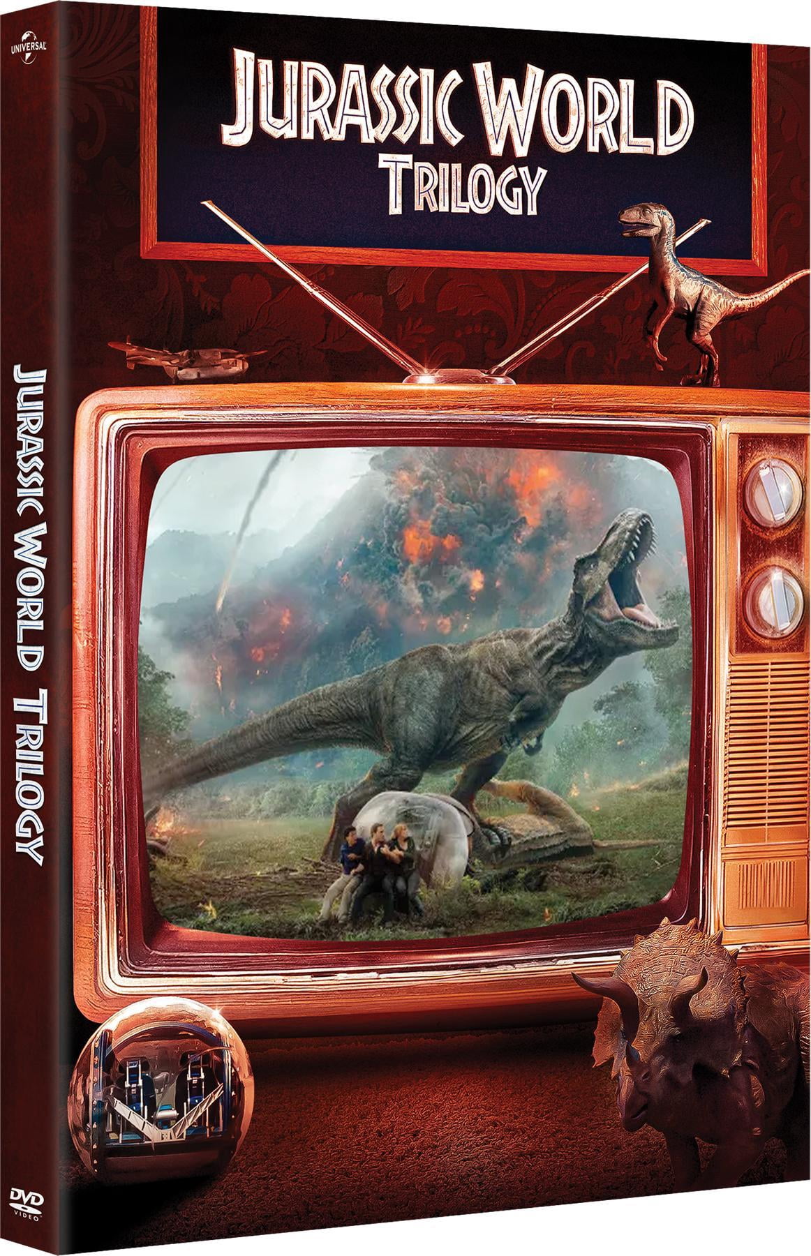 Jurassic World Trilogy (Jurassic World / Jurassic World: Fallen Kingdom / Jurassic World Dominion) (DVD), Action, Universal