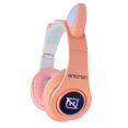 thumbnail image 3 of Audifonos Gamer Bluetooth Necnon Nbh-07 Oreja Gato rosa Unitalla NECNON NBH-07, 3 of 6
