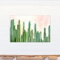 thumbnail image 4 of Creative Products Field of Cactus on Pink Watercolor 32x48 Canvas Wall Art, 4 of 5