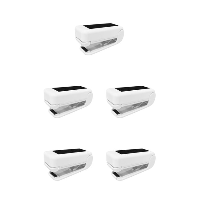 bedienty Mini Plastic Heat Sealer Sealing Machine Handheld Storage Tools Thermal Kitchen Utensils Household for Food Snack White 5Set