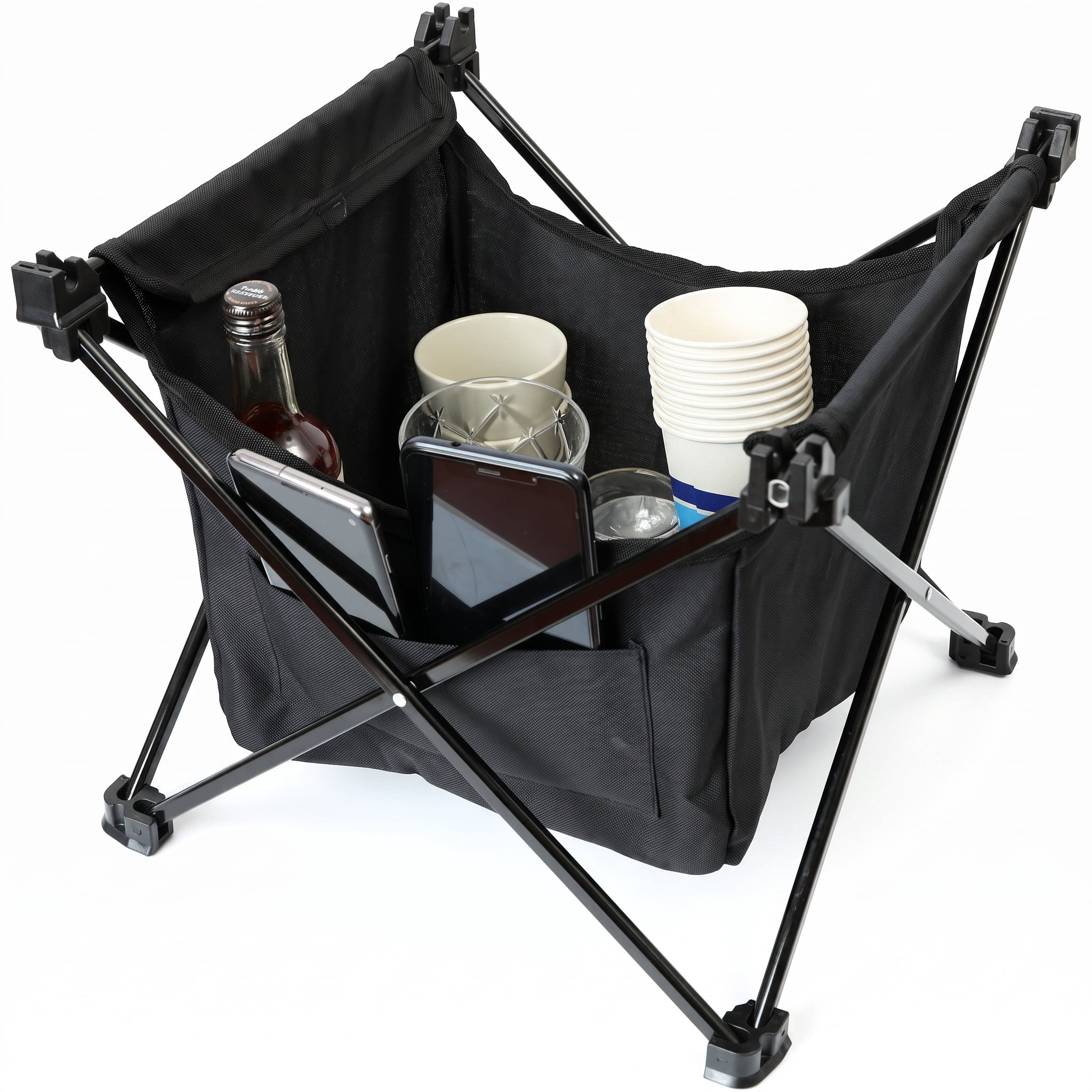 Portable Camping Table Ultralight Aluminum Camp Table with Storage Bag Folding Beach Table for Camping Hiking Backpacking Outdoor Picnic