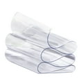 thumbnail image 1 of SHAGUOZHOU Sand Tablecloth Tablecloth Oval 60 X 84 Inches Clear Table Cover Protector Desk Cover Table Protector Clear Table Pad Tablecloth Protector Clear Desk Pad Mat For Coffee Table, 1 of 7