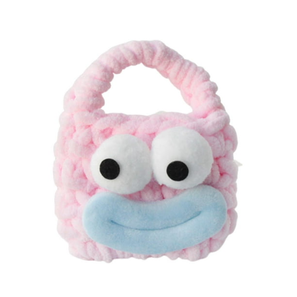 Bolso pequeño para guardar tarjetas, artículos de cumpleaños, moda, práctico, para mujeres y niñas. rosa