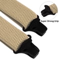 thumbnail image 2 of Buyless Fashion Heavy Duty Suspenders for Men - 48" Adjustable Straps 1 1/2" - X Back with Black Plastic Clips - 5147-Tan, 2 of 7