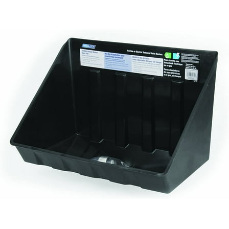 good fortune 11470 Tankless Water Heater Drain Pan with PVC Fitting