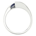 thumbnail image 4 of Solitaire Engagement Ring for Women - 1ct Simulated Tanzanite in 14K White Gold Promise Ring, 4 of 6