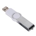 thumbnail image 1 of 32G ABS Tapa giratoria portátil USB2.0 U Disk para Windows Vista/7/10/Mac Blanco, 1 of 10