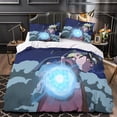 thumbnail image 3 of Naruto Duvet Cover Anime Characters Print Design Soft Microfiber Bedding Set With Zipper Closure Kids Teens Adult Single, 3 of 5